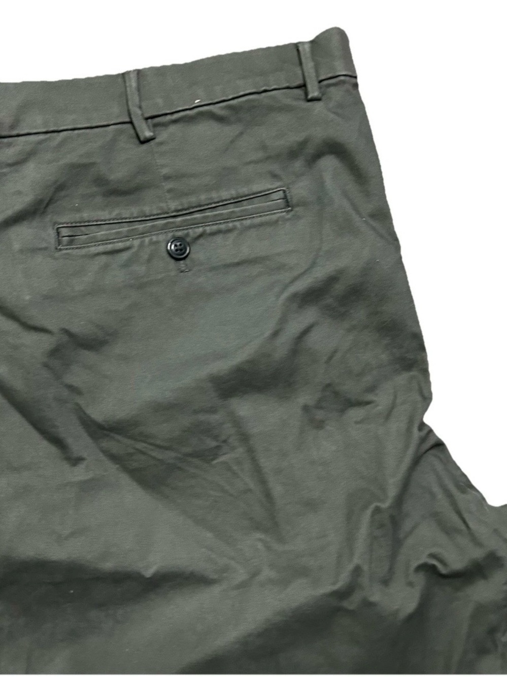 Men’s Gap Grey Essential Khaki Straight Pants Size 42x34 - Picture 2 of 4